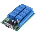 thumbnail image 1 of 12V 8 Canaux Db9 Rs 232 Module de Relais, Interrupteur de Commande à Distance pour Appareil de Levage, Interrupteur, Élévateur, Contrôle Industriel, 1 of 7