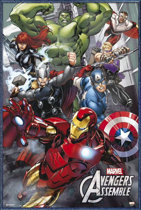 Iron Man Print Avengers Movie Poster Art Marvel Heroes Wall Decor 24x36/" D24