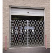 Vestil Manufacturing VPFG-1070 84 x 120 in. Double Folding Scissor Gate, Galvanized