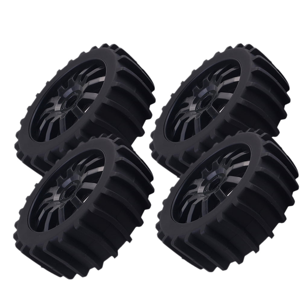 4pcs RC 1/8 Paddles Snow Sand Tires Tyres Fit HPI AKA 1:8 Off-road Buggy Wheels
