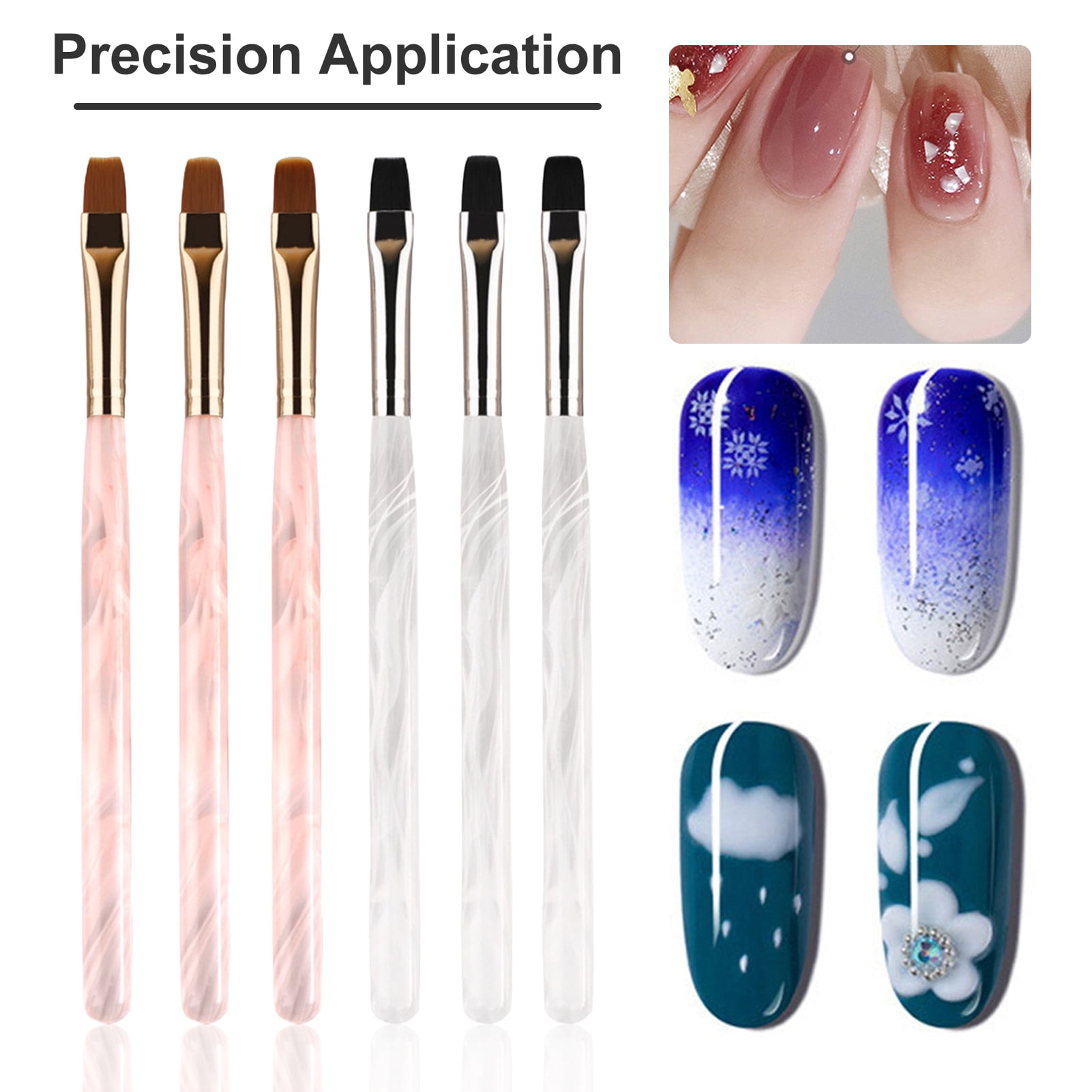Sally Hansen Pro Tool Kit – Nagel-Kunst-Set Mit Detail-Pinsel, Streifenpinsel & Dotting Tool