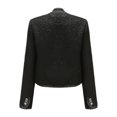 thumbnail image 3 of Womens Knit Design Cropped Jacket, 3 of 4