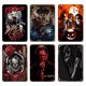 thumbnail image 1 of Letrero Lata Metal para Espectáculo Terror Halloween Arte Pintura Hierro Rectangular 20x30cm 6 Uds., 1 of 9
