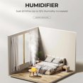 thumbnail image 4 of Mouliraty Bedroom Humidifier 500ml Water Tank - Humidifier Suitable For Family Bedrooms And Baby Rooms - Three-speed Adjustables, 4 of 8