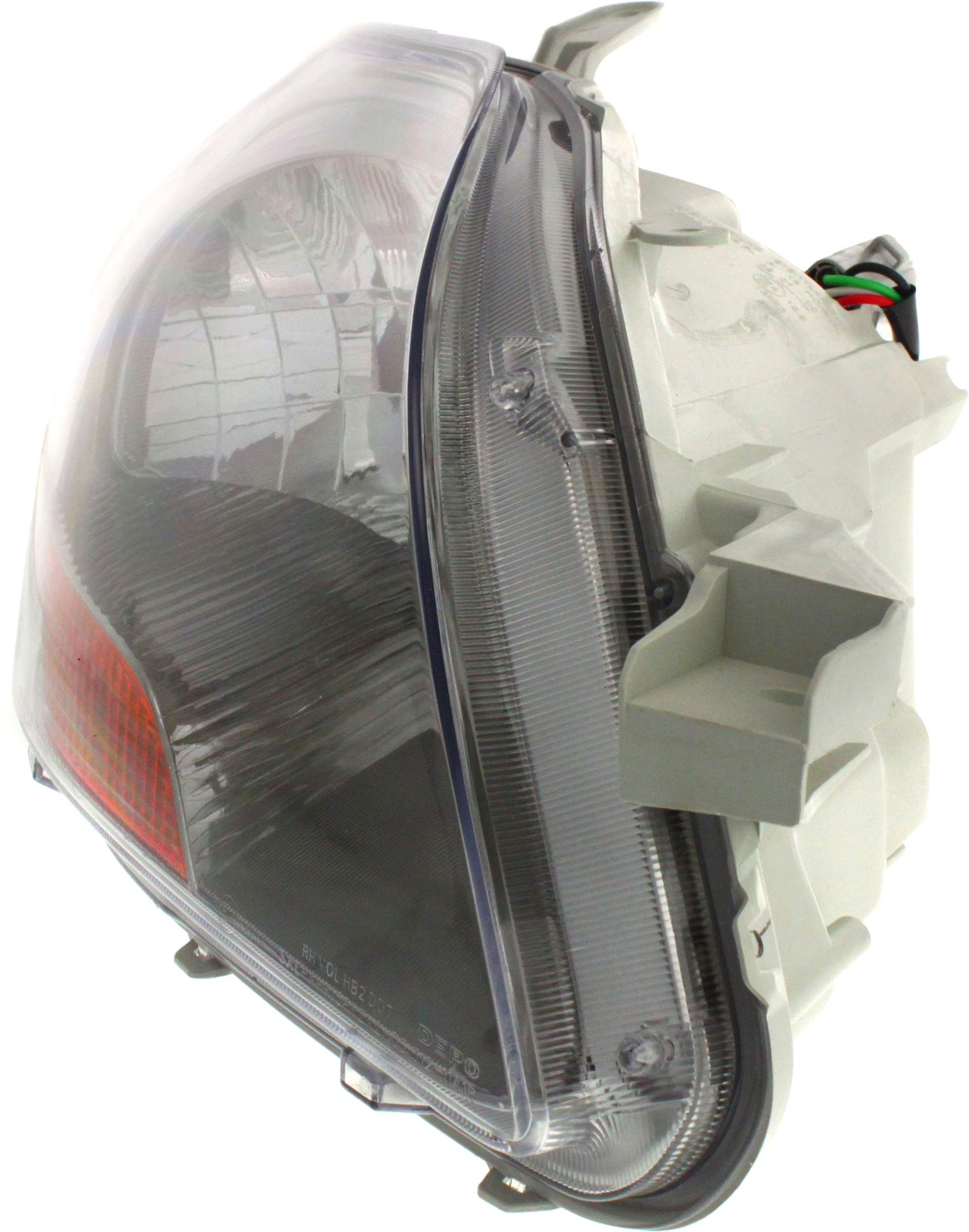Headlight Compatible With 2007-2011 Toyota Yaris Right Passenger Halogen