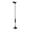 thumbnail image 1 of bastones para caminar,Bastón de acero inoxidable ajustable,Bastón Telescópico Base Cuádruple Punta Antideslizante,Bastones para Hombres Mujeres Base estable,Equilibrio Ayudas Yuyangstore bastones para caminar, 1 of 8