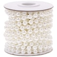 thumbnail image 4 of YSNOOWE Pearls Beads String Garland Round Elegant Diy Jewelry Accessory 1 Roll 5m, 4 of 8