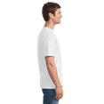 thumbnail image 4 of Gildan Men's T-shirt-White tees | 100% Heavy Cotton 6 Pack | Rib Collar- Classic Width | Short Sleeve Shirts 5.3 oz | Size: 3XL, 4 of 4