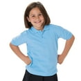 thumbnail image 2 of Jerzees Schoolgear Childrens Little Boys 65/35 Pique Polo Shirt, 2 of 3