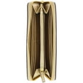 thumbnail image 3 of Tory Burch Women's Mcgraw Zip Continental Leather Wallet - Gold, 3 of 4