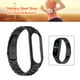 thumbnail image 5 of Correa de reloj de acero inoxidable para Mi Band 6/6 NFC/5/5 NFC (negro), 5 of 6