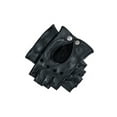 thumbnail image 2 of Dents Women’s Leather Fingerless Keyhole Driving Gloves - Black, 2 of 4