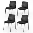 thumbnail image 1 of Costway Office Guest Chair Set of 4 with Breathable Mesh Back Padded Seat for Waiting Room, 1 of 7