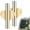 Gold heart, variant on Metal Flower Arrangement Tube, Mini Flower Vase with Double Sided Tape for Floral Decor
