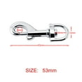 thumbnail image 6 of yotijay Snap Hook Pet Swivel Snap Fits for Handmade Crafts Purse Bag Making Camping 53mm, 6 of 6