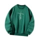 thumbnail image 5 of Sudadera de cuello redondo para mujer, ropa suave de otoño, sudadera holgada S, 5 of 9