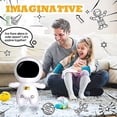 thumbnail image 5 of RV Juguete de peluche de astronauta para niños, almohada suave para el cuerpo de astronauta, dormitorio temático del espacio exterior, habitación de los niños decorada con juguetes encantadores para la hora de dormir Rojo Verde, 5 of 5
