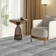 thumbnail image 5 of 40 Sheet Vinyl Flooring 12 x 12 Peel and Stick Floor Tile Waterproof Clearance Vinyl Floor Tiles Grey Wood Self Adhesive Floor Tiles Sticky Laminate Flooring for Bathroom Kitchen Basement RV, 5 of 12
