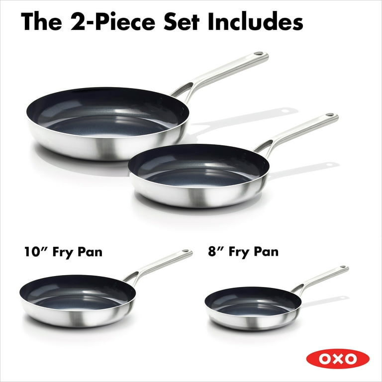 OXO Good Grips Non-Stick 2-Piece Frypan Set
