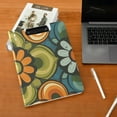 thumbnail image 6 of Vintage Groovy Flower Patterns Foldable Binder Folder Clipboard with Pen Slot Double Clips A4 Size File Storage, 6 of 8