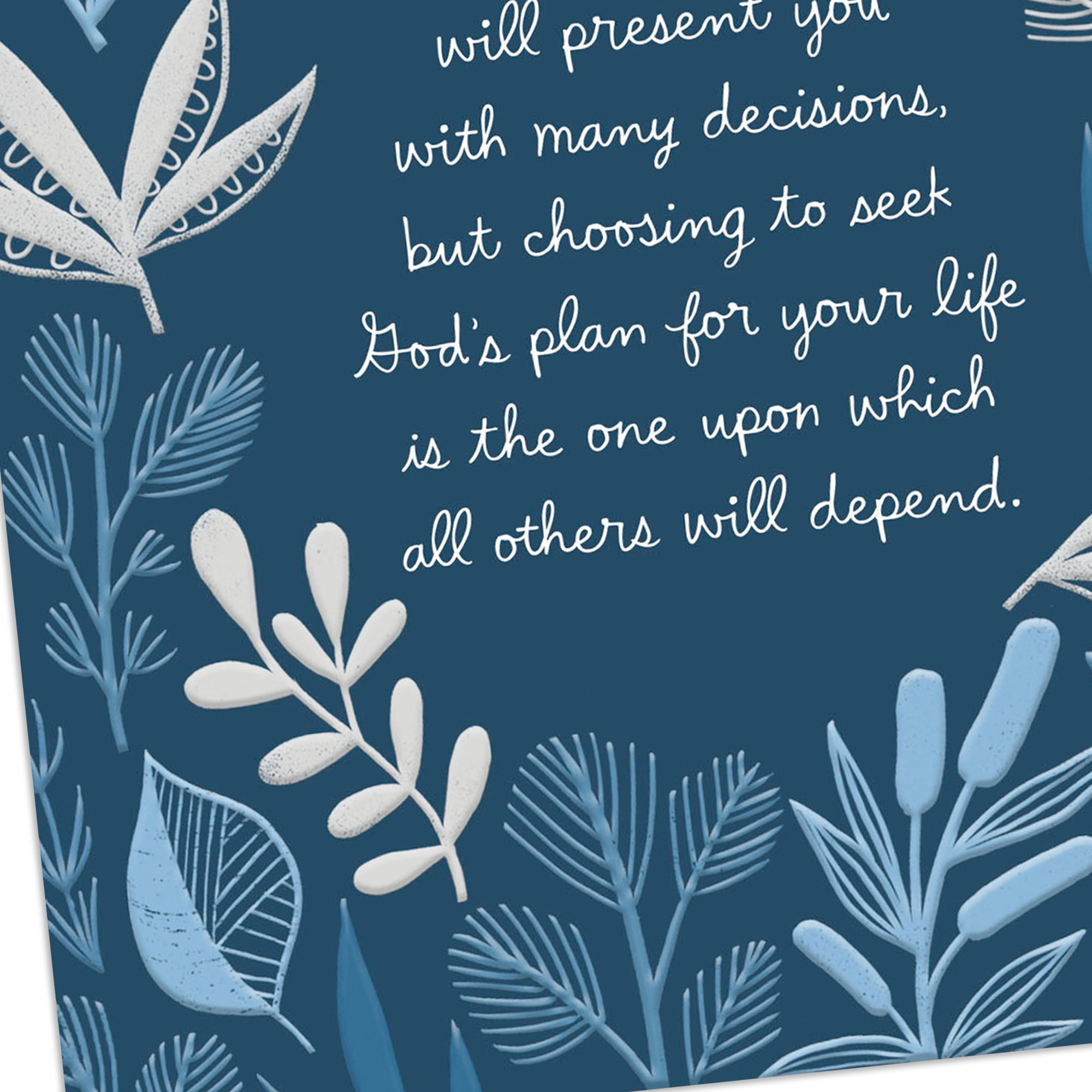 DaySpring Religious Confirmation Card (May You Grow Strong in Faith)