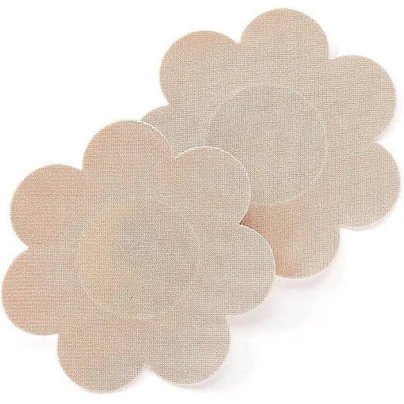 Flower Shaped Disposable Nipple Covers Invisible Breathable Non-Woven Pasties