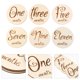 thumbnail image 5 of 6 piezas Baby Monthly Monthly Tarjetas Doble de hito infantil Tarjetas de fotografía Props, 5 of 5