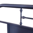 thumbnail image 3 of Liberty Furniture Industies, INC Vintage Series Queen Metal Headboard - Navy in Distressed Metal, 3 of 5