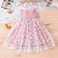thumbnail image 4 of Girls Dress Toddler Girls Sleeveless Suspenders Dress Dance Party Princess Dresses Clothes Girl Dresses Pink 2 Years-3 Years, 4 of 4