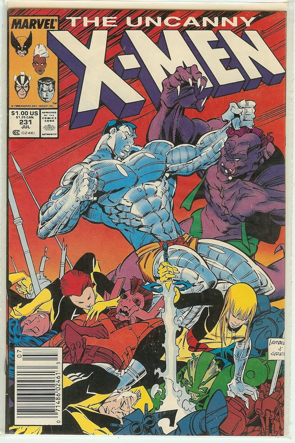 Uncanny X-Men #231