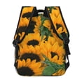 thumbnail image 4 of Fotbe Sunflowers 7 Pattern Casual Backpack for School, Travel, and Outdoor Activities - Durable, Lightweight, and Comfortable, 4 of 5