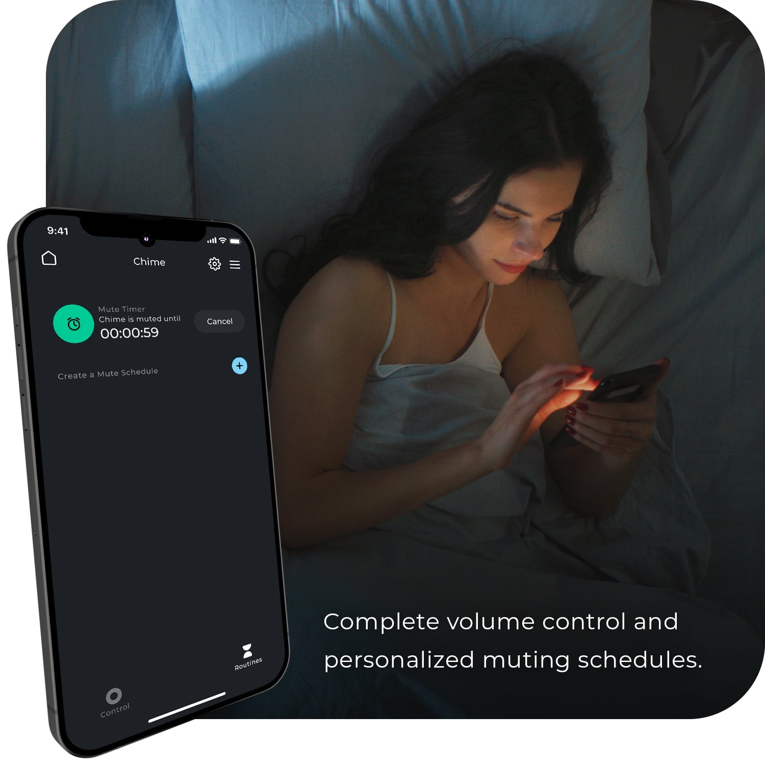 Globe Electric Wi-Fi Smart Wireless Doorbell Chime Kit with Lighted Plug-In Chime and Battery Operated Lighted Doorbell