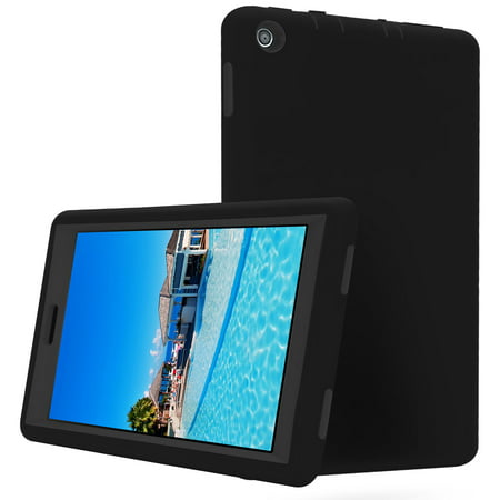 TKOOFN Amazon Fire HD 8 Tablet Case Hard Rubber Shockproof Heavy Duty Tablet Case Cover for Amazon Kindle Fire HD 8