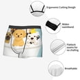 thumbnail image 4 of Fotbe Cute Dog In Bathtub Men’s Total Support Pouch Boxer Briefs, X-Temp Cooling, Moisture-Wicking Underwear, Regular, Long-leg and Trunk-XX-Large, 4 of 6