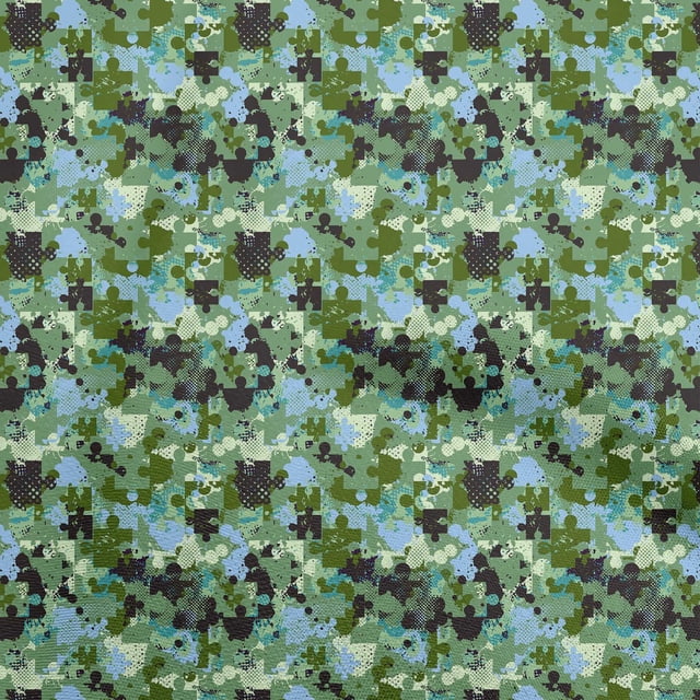 oneOone Cotton Poplin Twill Light Blue Fabric Abstracts Sewing Craft Projects Fabric Prints By Yard 56 Inch Wide