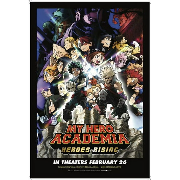 My Hero Academia Heroes Rising Movie Poster Print (11 x 17) - Item # MOVEB07955