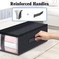 thumbnail image 2 of SUTENG Storage Bins Clothes Storage, Foldable Blanket Storage Bags, Under Bed Storage Containers for Organizing, Clothing, Bedroom., 2 of 5