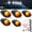 Yellow, variant on No Drill Car Cab Lights,2024 New Solar Cab Lights for Truck Upgraded,cab Lights No Drill,wireless Solar Cab Lights for Truck,Solar Powered Cab Led Lights Vibration Sensor Roof Lights