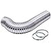 thumbnail image 3 of Lambro 3121 4 in. x 8 ft. Aluminium Flexible Duct Pipe, 3 of 3