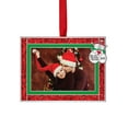thumbnail image 1 of Ganz 4″ Frame Ornament Snowmen ‘Our First Christmas Together’ Red/Silver, 1 of 1