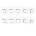 thumbnail image 4 of PENGXIANG 10 Pcs Pinces de Support d'Étagère Sans Perçage Auto-Adhésives pour Étagères de Cuisine Clips pour Étagères de Livres Épingle de Séparation Solide, 4 of 4