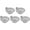 Gray, variant on 5Pcs Automatic Pressing Sink Filter, Sink Strainer, Kitchen Waste Collector Filter,Self-Cleaning Kitchen Sink Strainer Basket Waste Collector Filter for Home Kitchen Use