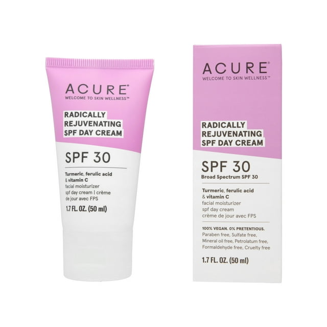 ACURE. Radically Rejuvenating SPF 30 Day Cream, crema de día antiedad con protección solar ACURE ET1152