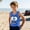 Blue, variant on SGFCWSX Boys Graphic Tank Tops Sleeveless Casual Print Crew Neck Regular Fit Outdoor Daily Wear Tops for Kids Red Size 8 Years