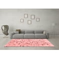 thumbnail image 3 of Ahgly Company Indoor Rectangle Solid Red Modern Area Rugs, 5' x 8', 3 of 4