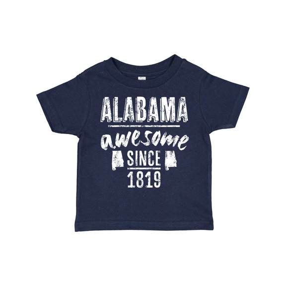 Inktastic Alabama Awesome Since 1819 Boys or Girls Toddler T-Shirt