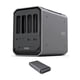 thumbnail image 1 of SanDisk Professional PRO-Dock 4: Estación de acoplamiento con 4 bahías para lectores, paquete con lector multi-tarjetas SanDisk PRO - Lector multi-slot de alto rendimiento (2 artículos), 1 of 8