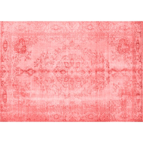 Ahgly Company Indoor Rectangle Persian Red Traditional Area Rugs, 5' x 7'