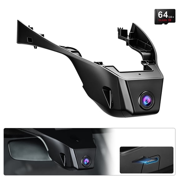 4K Front Dash Cam Suitable for Volkswagen T-Roc T Roc Troc 2017 - 2025 OEM Style WiFi APP G-sensor Loop Recording