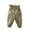 Khaki, variant on LYMAYTER Toddler Cargo Pants Boys Elastic Waist Comfortable Lightweight Spring Summer Trousers 2-9Y